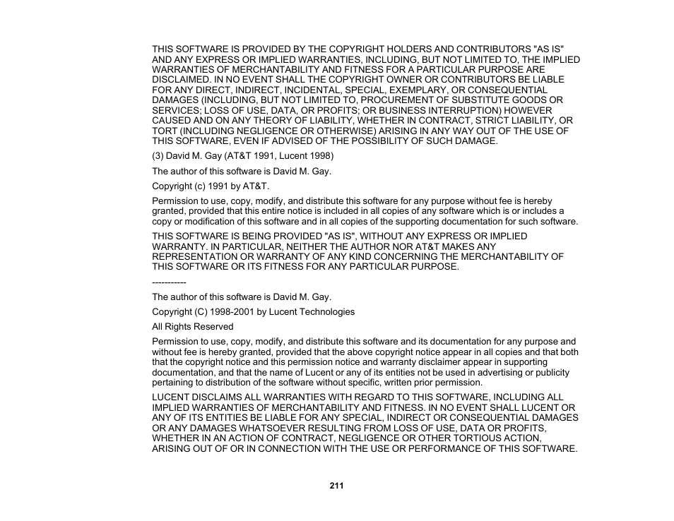 Epson PowerLite 1781W 3200-Lumen WXGA 3LCD Projector User Manual | Page 211 / 245