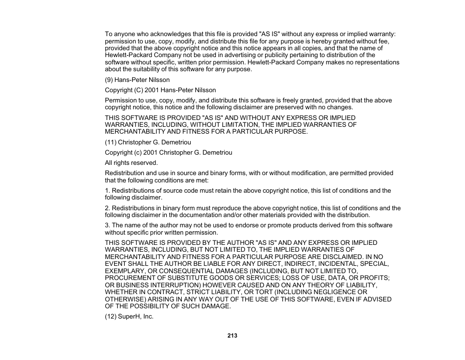 Epson PowerLite 1781W 3200-Lumen WXGA 3LCD Projector User Manual | Page 213 / 245