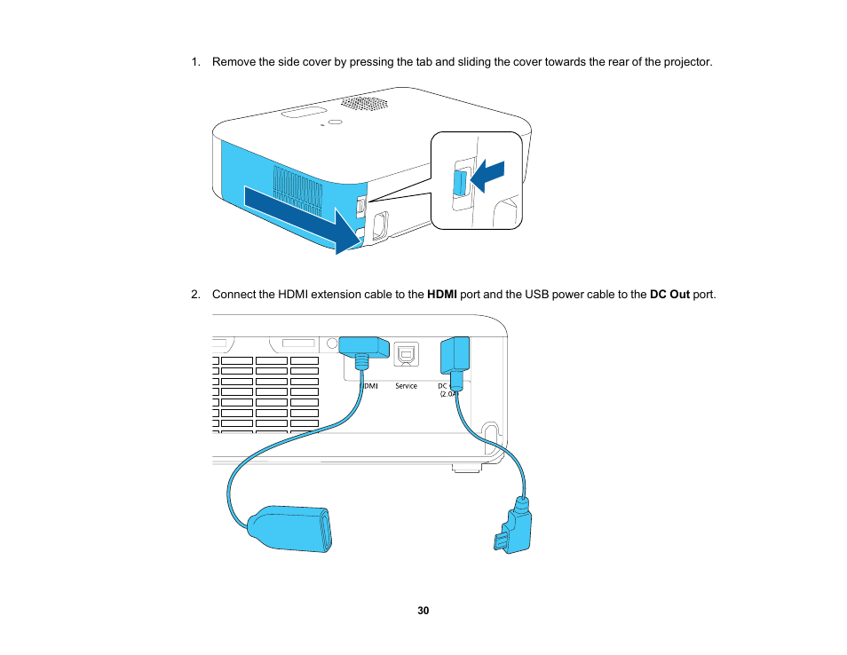 Epson EpiqVision Flex CO-FH02 3000-Lumen Full HD 3LCD Smart Home Theater Projector User Manual | Page 30 / 121