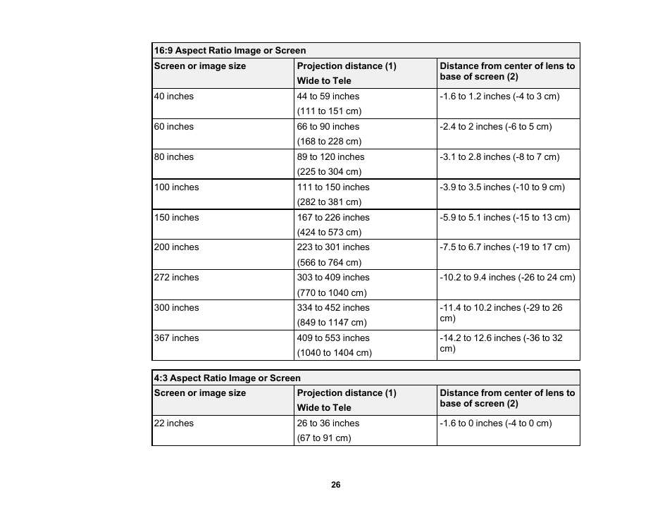 Epson EpiqVision Flex CO-W01 3000-Lumen WXGA 3LCD Projector User Manual | Page 26 / 144