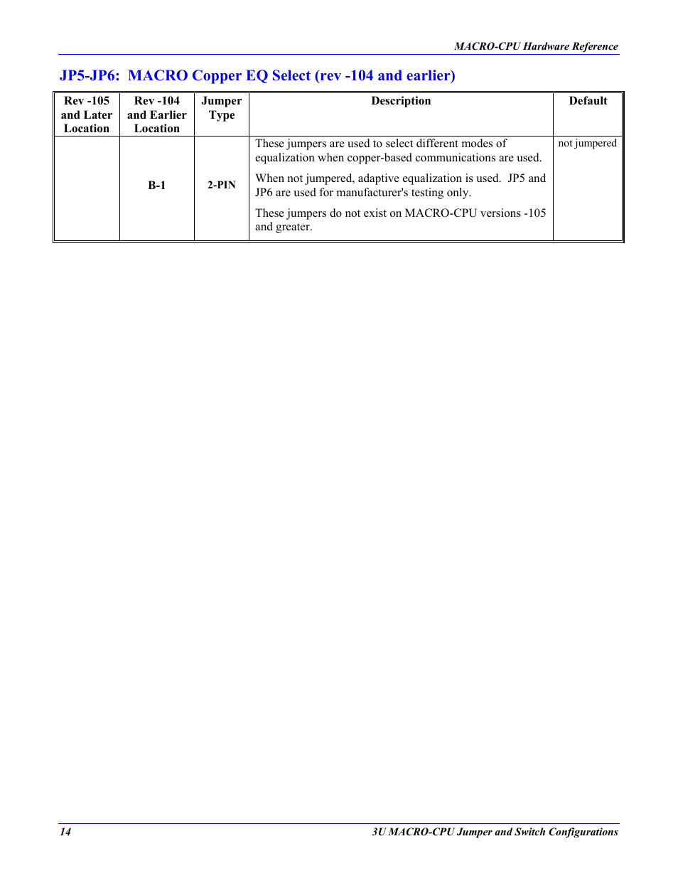 Delta Tau MACRO CPU BOARD 4Ax-602804-xHxx User Manual | Page 18 / 35
