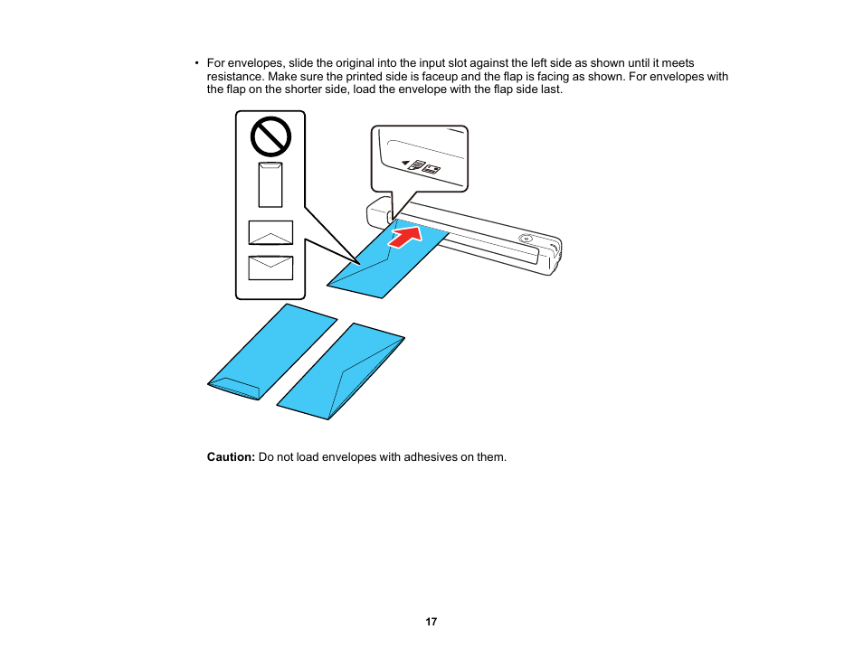 Epson Workforce ES-60W Wireless Portable Document Scanner User Manual | Page 17 / 112