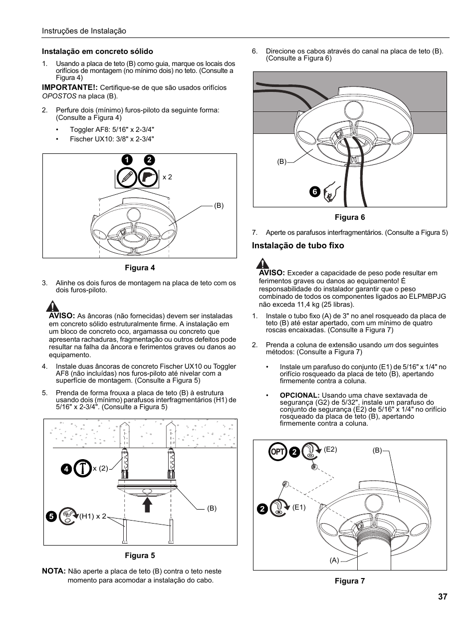 Epson Universal Projector Mount with 3" Extension Column User Manual | Page 37 / 44