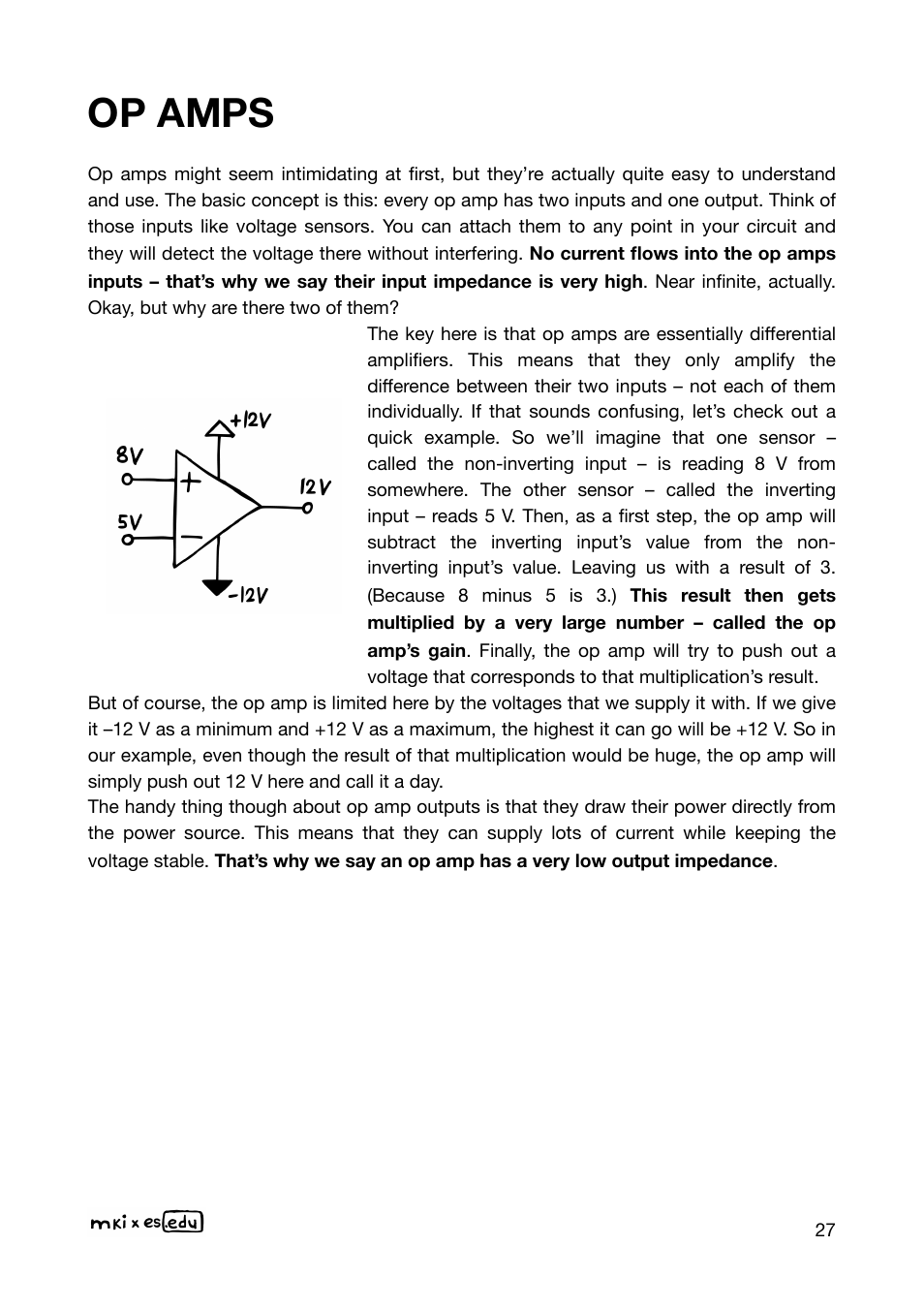 Op amps | Erica Synths EDU DIY Mixer Eurorack Module Kit User Manual | Page 27 / 48