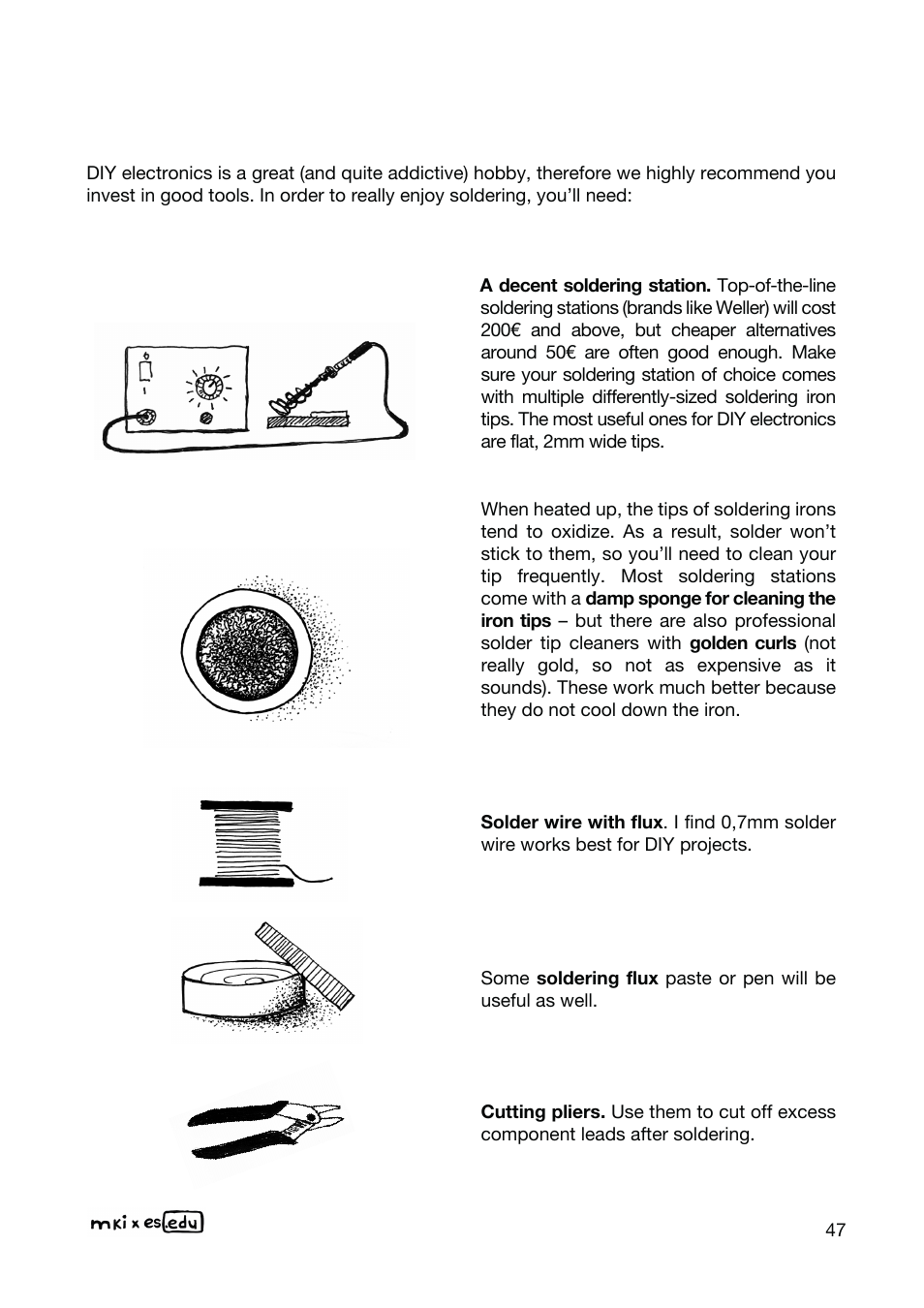 Erica Synths EDU DIY Mixer Eurorack Module Kit User Manual | Page 47 / 48