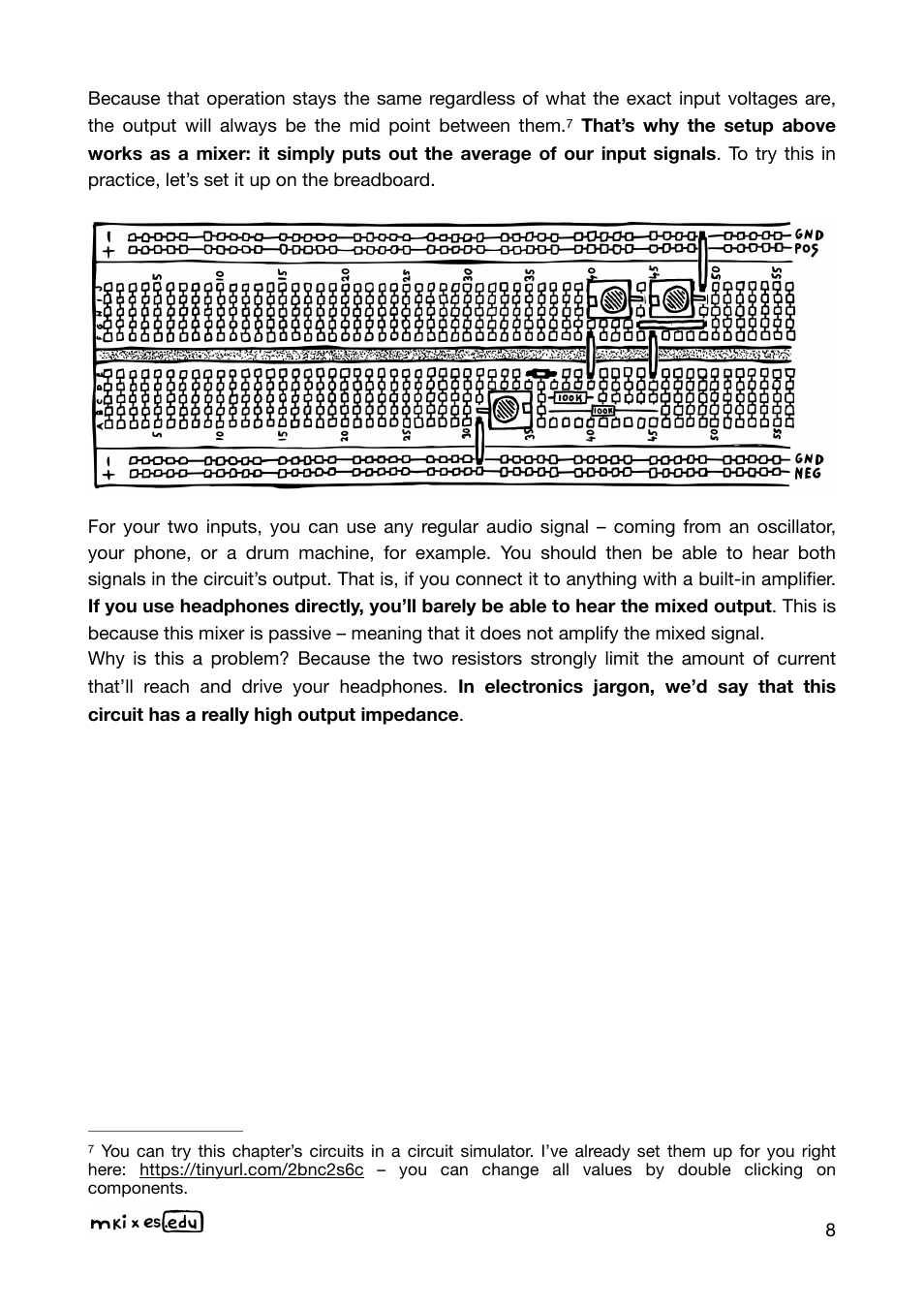 Erica Synths EDU DIY Mixer Eurorack Module Kit User Manual | Page 8 / 48