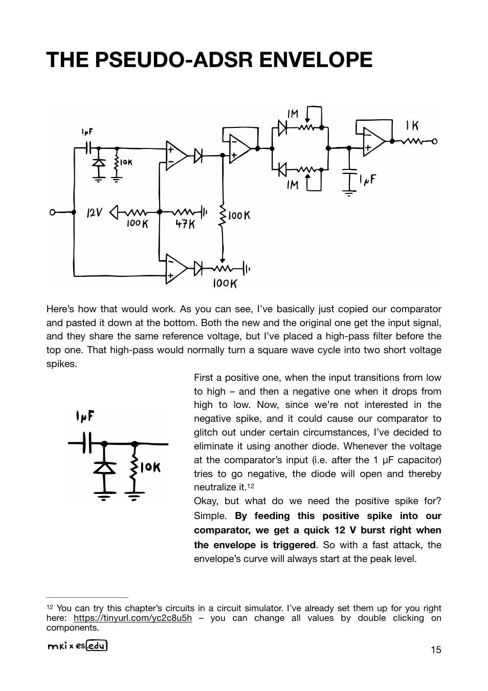 The pseudo-adsr envelope | Erica Synths EDU DIY EG Eurorack Module Kit User Manual | Page 15 / 54