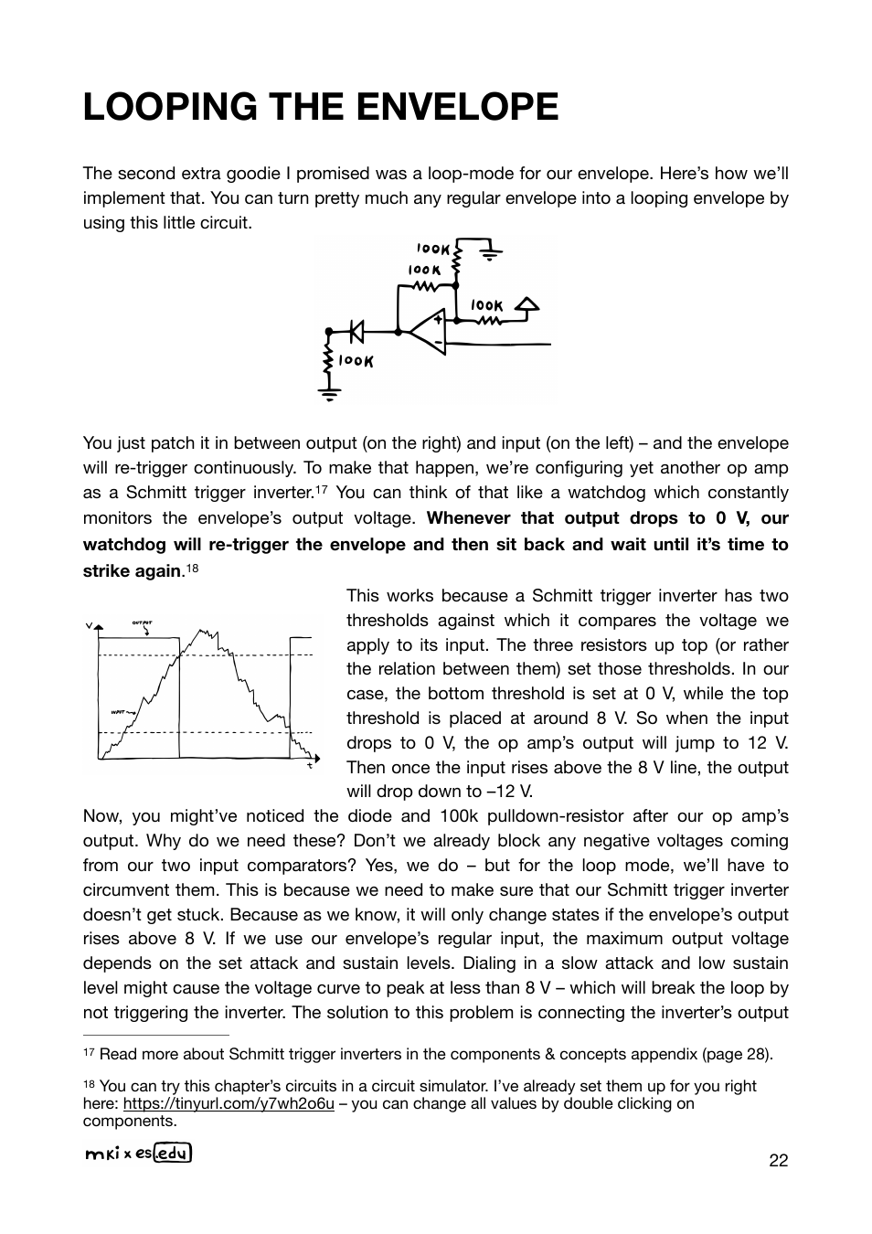 Looping the envelope | Erica Synths EDU DIY EG Eurorack Module Kit User Manual | Page 22 / 54