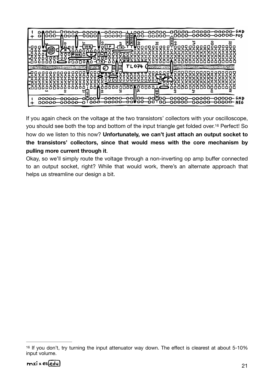 Erica Synths EDU DIY Wavefolder Eurorack Module Kit User Manual | Page 21 / 55