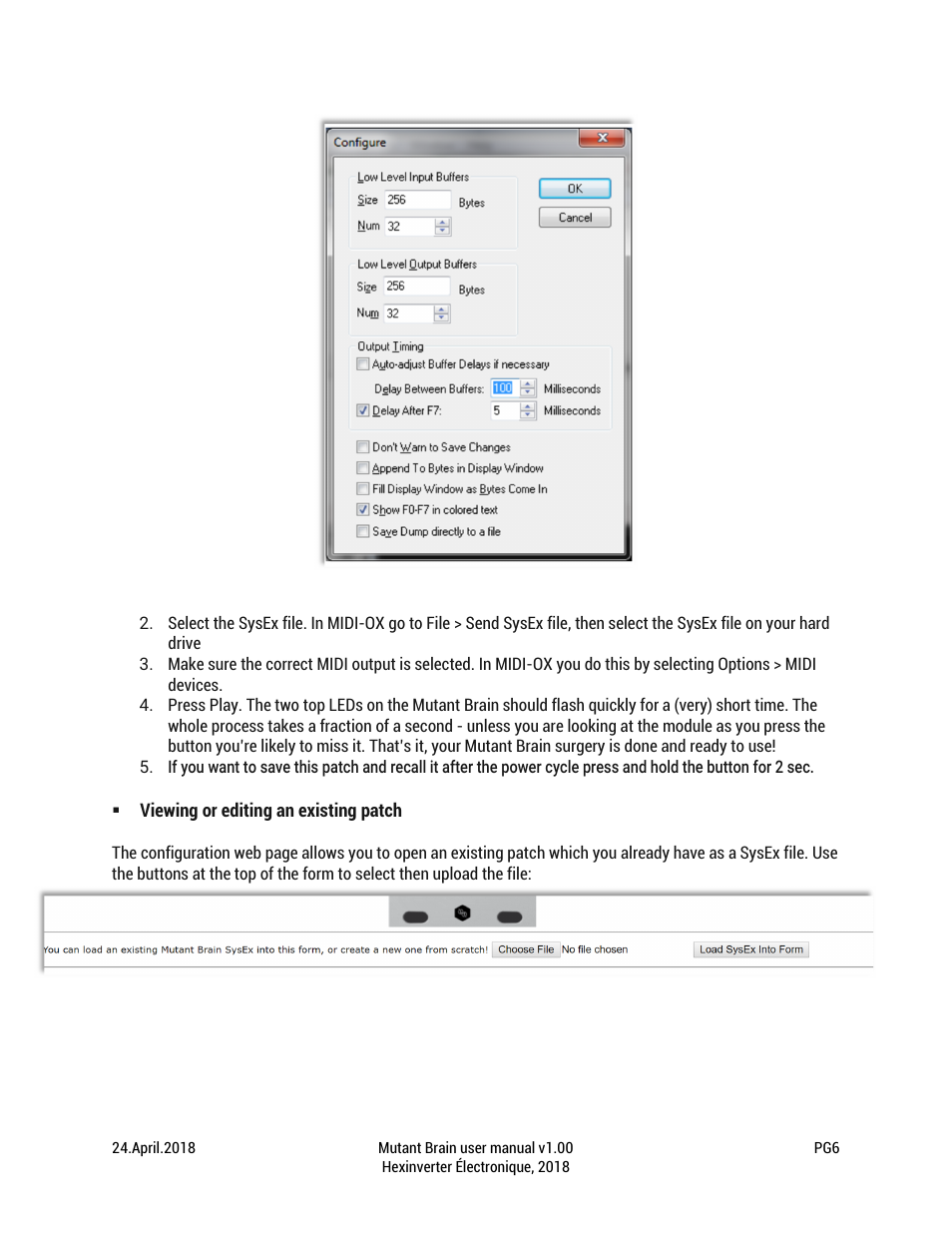 Erica Synths Hexinverter Mutant Brain MIDI to CV Eurorack Module (8 HP) User Manual | Page 6 / 17