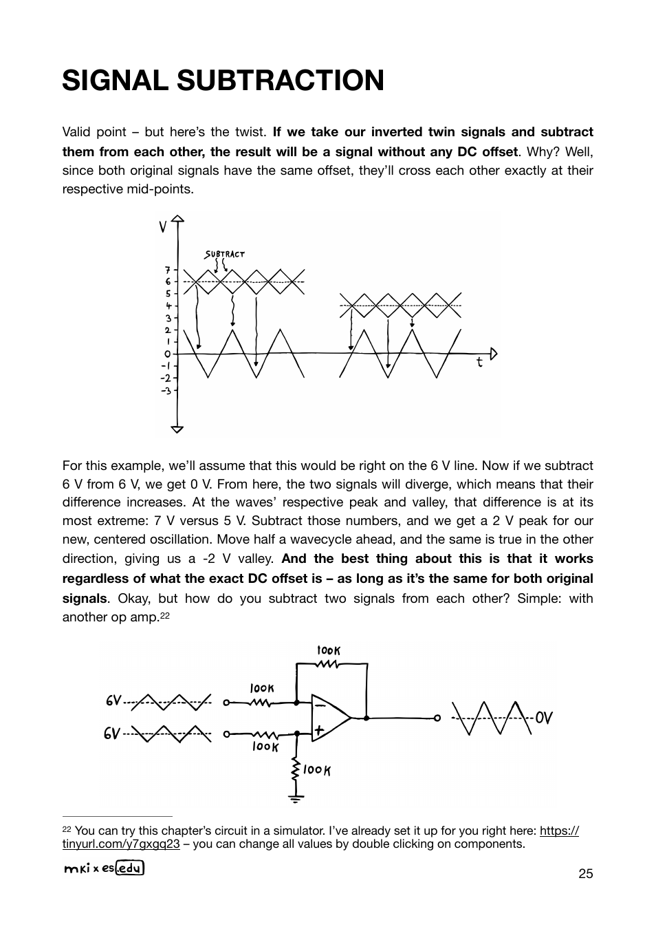 Signal subtraction | Erica Synths EDU DIY Dual VCA Eurorack Module Kit User Manual | Page 25 / 60