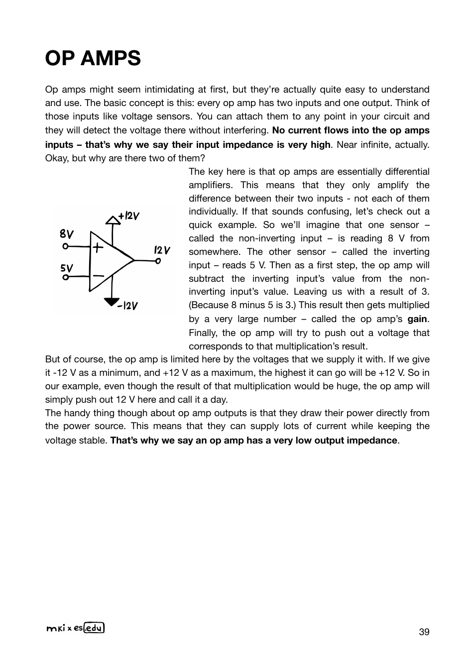 Op amps | Erica Synths EDU DIY Dual VCA Eurorack Module Kit User Manual | Page 39 / 60