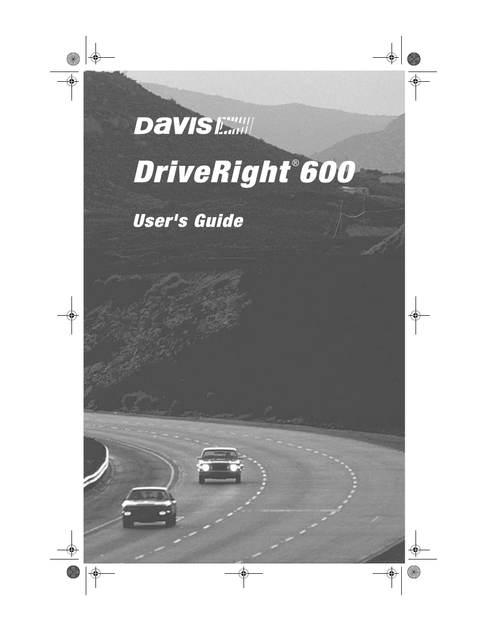 DAVIS DRIVERIGHT 600 8156VSS User Manual | 36 pages