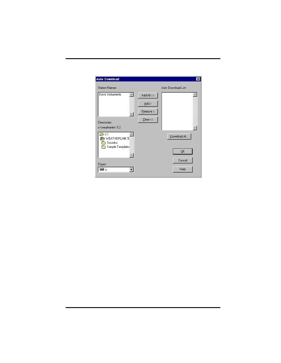 DAVIS Vantage Pro2 User Manual | Page 18 / 32