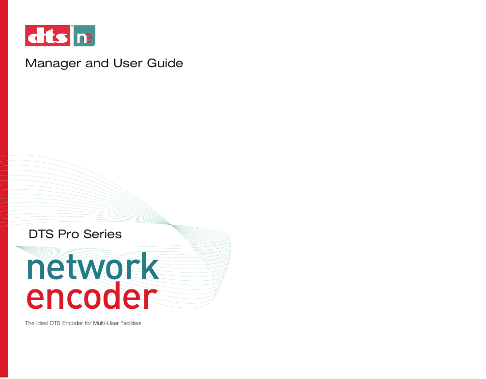 DTS Pro Series User Manual | 18 pages