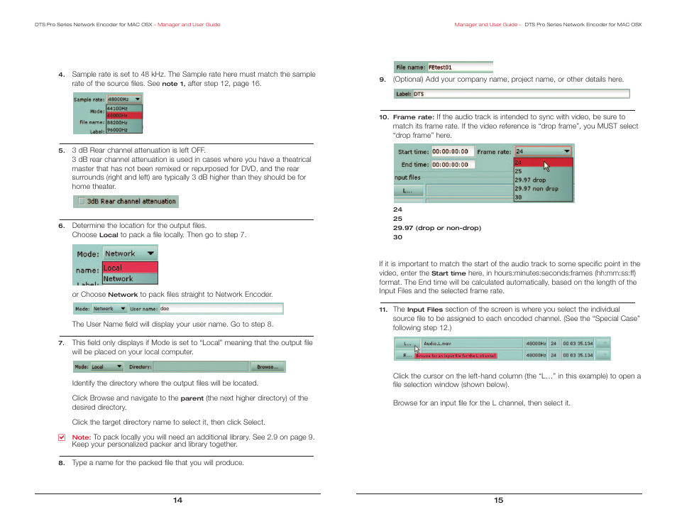 DTS Pro Series User Manual | Page 9 / 18