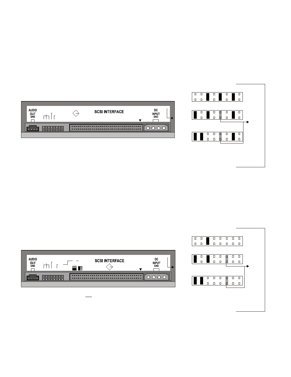 16x teac 32x teac, Dts-6(d) teac cd-rom jumper settings | DTS 6 User Manual | Page 21 / 32