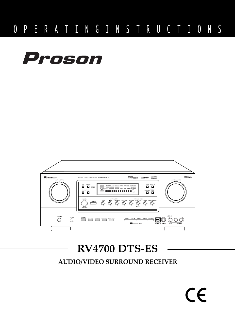 DTS RV4700 DTS-ES User Manual | 50 pages