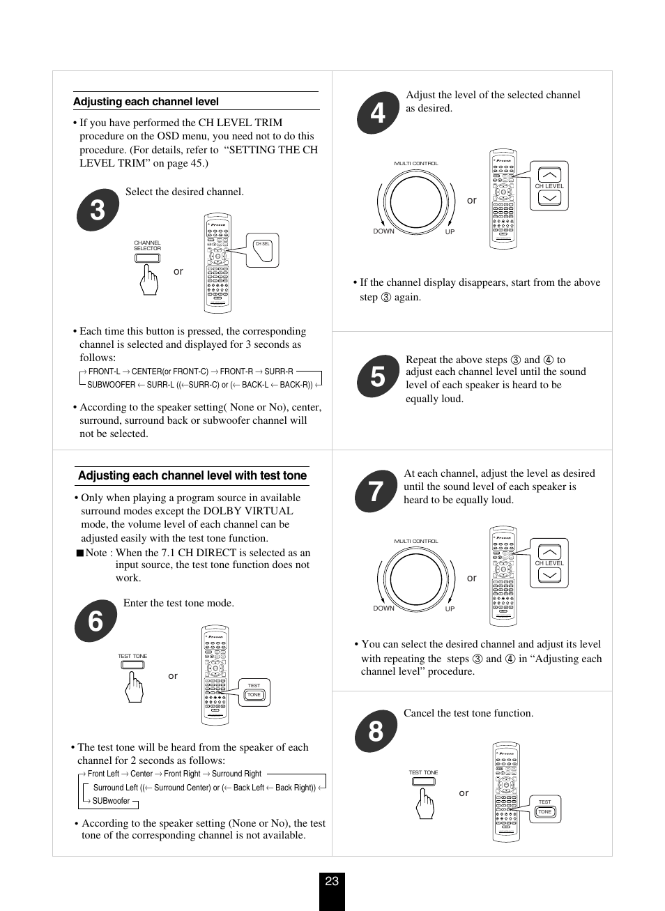 DTS RV4700 DTS-ES User Manual | Page 23 / 50