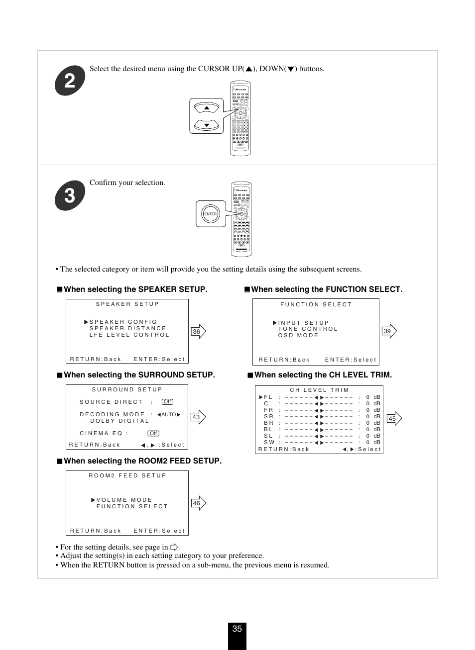 DTS RV4700 DTS-ES User Manual | Page 35 / 50