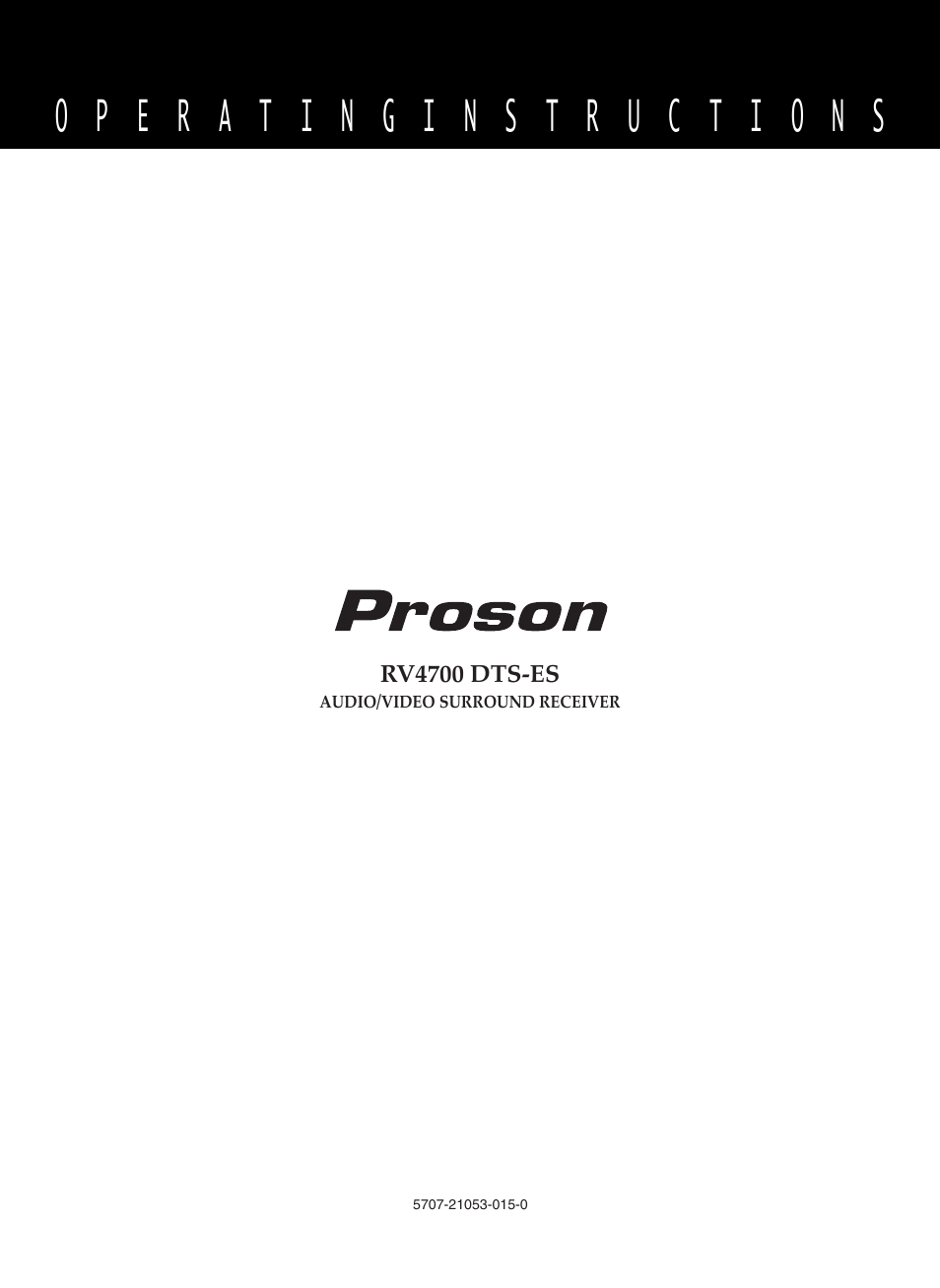 DTS RV4700 DTS-ES User Manual | Page 50 / 50
