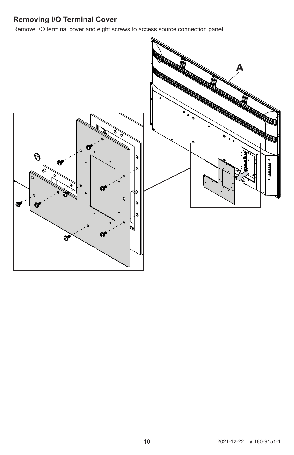 Peerless-AV Neptune 55" 4K UHD HDR Smart IPS LED Outdoor TV (Partial Sun) User Manual | Page 10 / 96