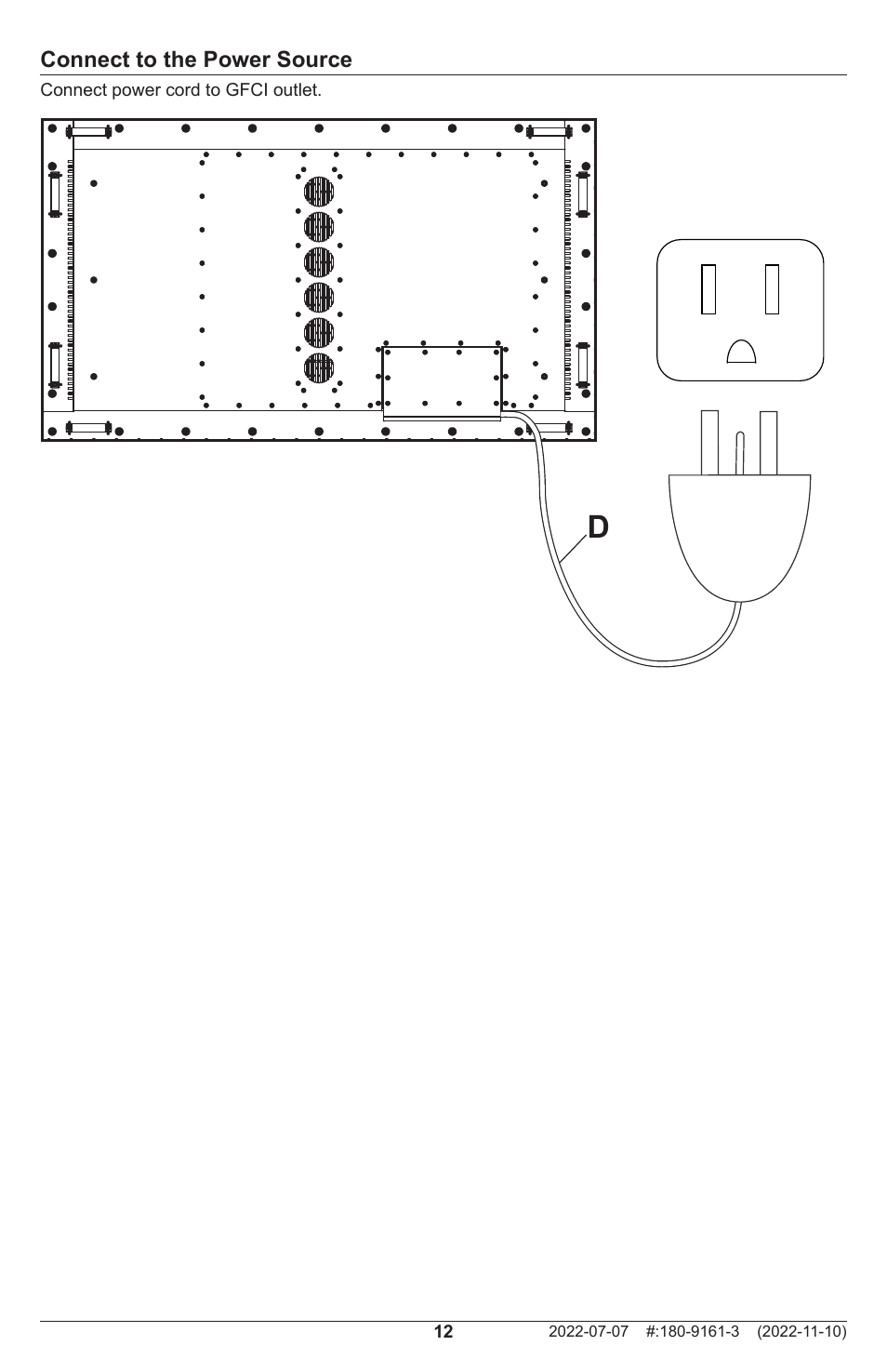 Peerless-AV XHB754 4K UHD Xtreme High Bright LED Outdoor Display (75") User Manual | Page 12 / 84