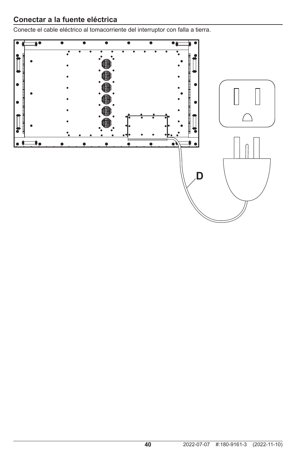 Peerless-AV XHB754 4K UHD Xtreme High Bright LED Outdoor Display (75") User Manual | Page 40 / 84