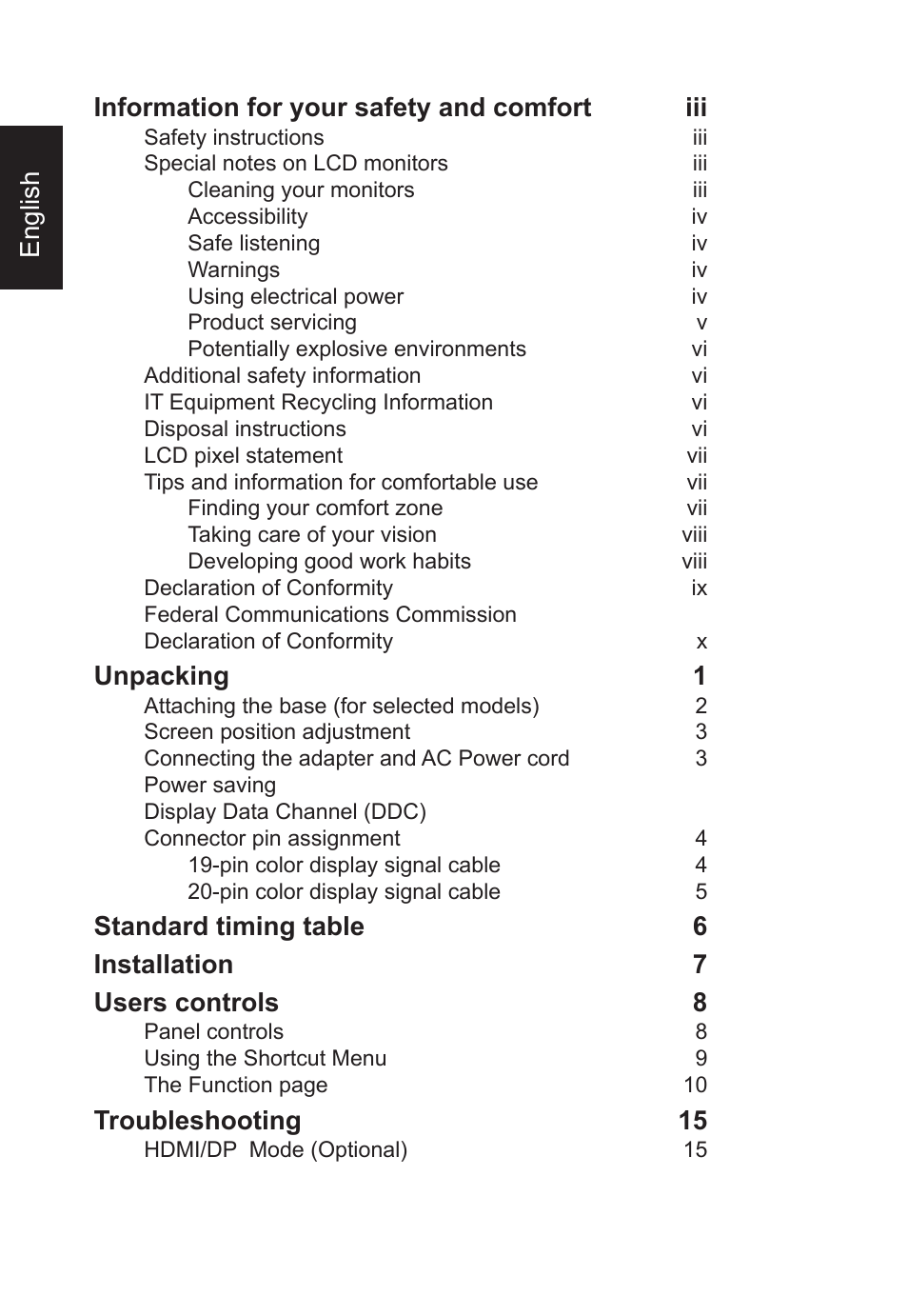 Acer XB273U GXbmiipruzx 27" 16:9 240 Hz G-Sync IPS Gaming Monitor User Manual | Page 12 / 33