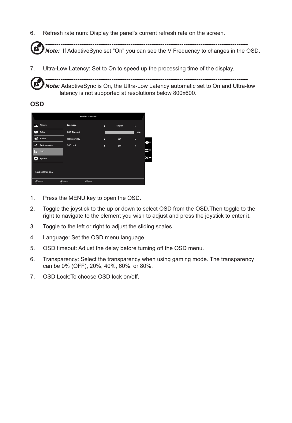 Acer B248Y bemiqprcuzx 23.8" 16:9 Adaptive-Sync Video Conferencing IPS Monitor User Manual | Page 29 / 34