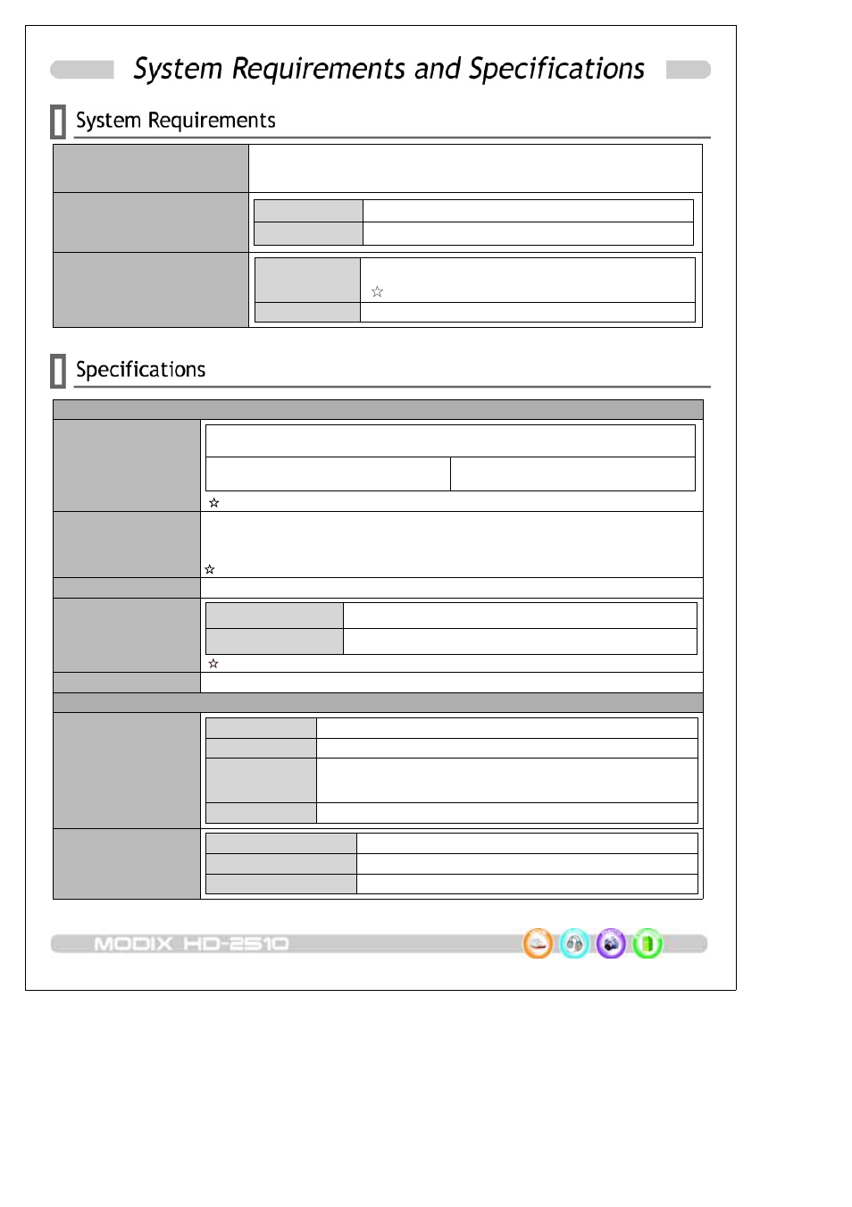DTS HDTV MODIX HD-2510 User Manual | Page 10 / 35