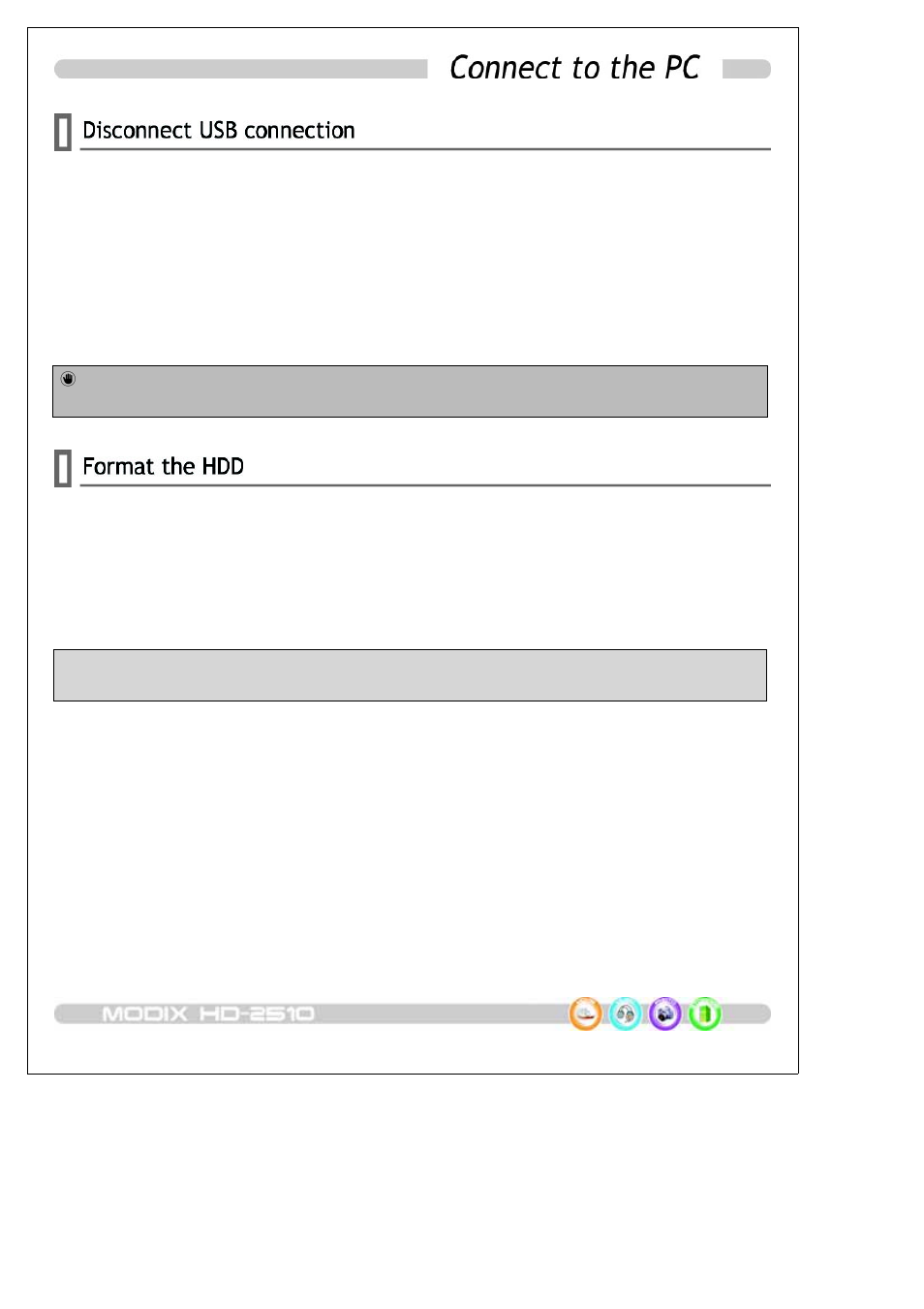 DTS HDTV MODIX HD-2510 User Manual | Page 14 / 35
