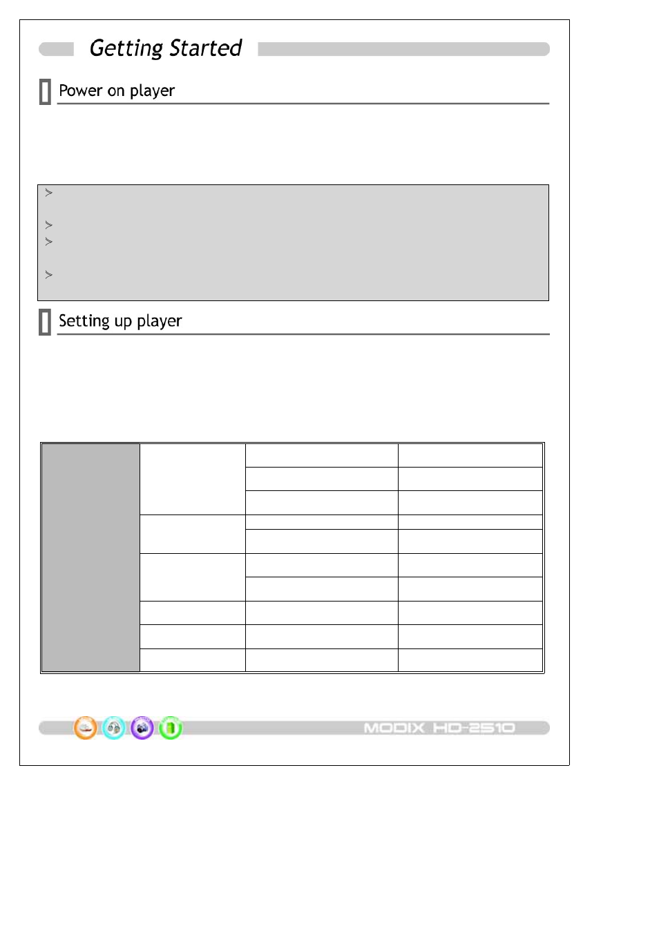 DTS HDTV MODIX HD-2510 User Manual | Page 23 / 35