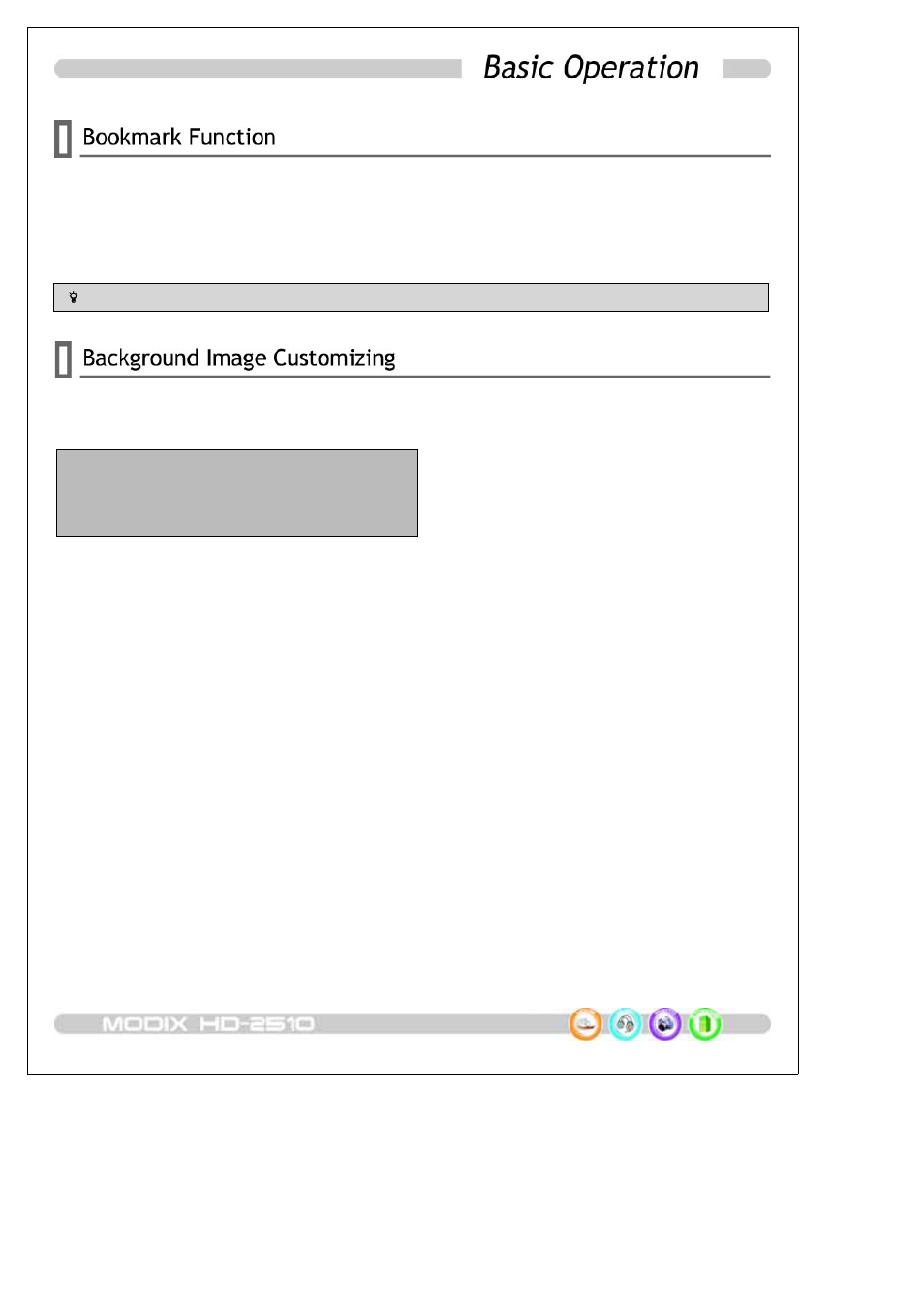 DTS HDTV MODIX HD-2510 User Manual | Page 28 / 35