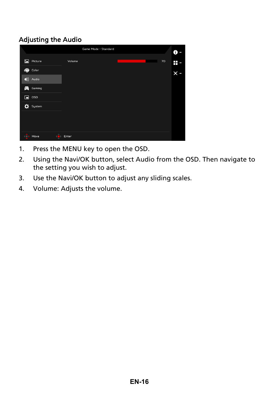 Acer Predator X35 BMIPHZX 21:9 180 Hz Curved NVIDIA G-SYNC VA Gaming Monitor User Manual | Page 25 / 33