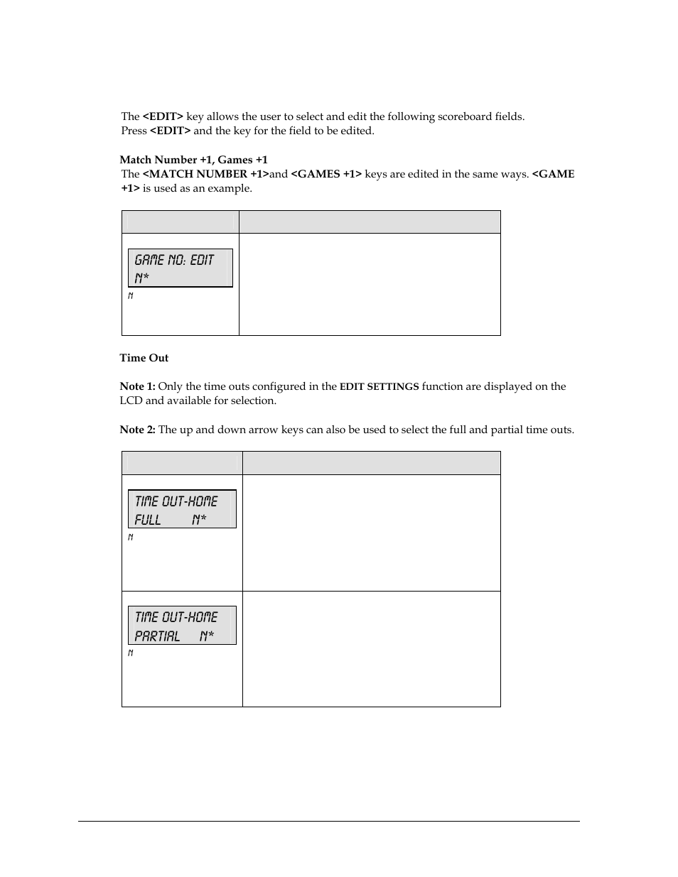 2 edit, Game no: edit n, Time out-home full n | Time out-home partial n | Daktronics All Sport 5000 User Manual | Page 215 / 416