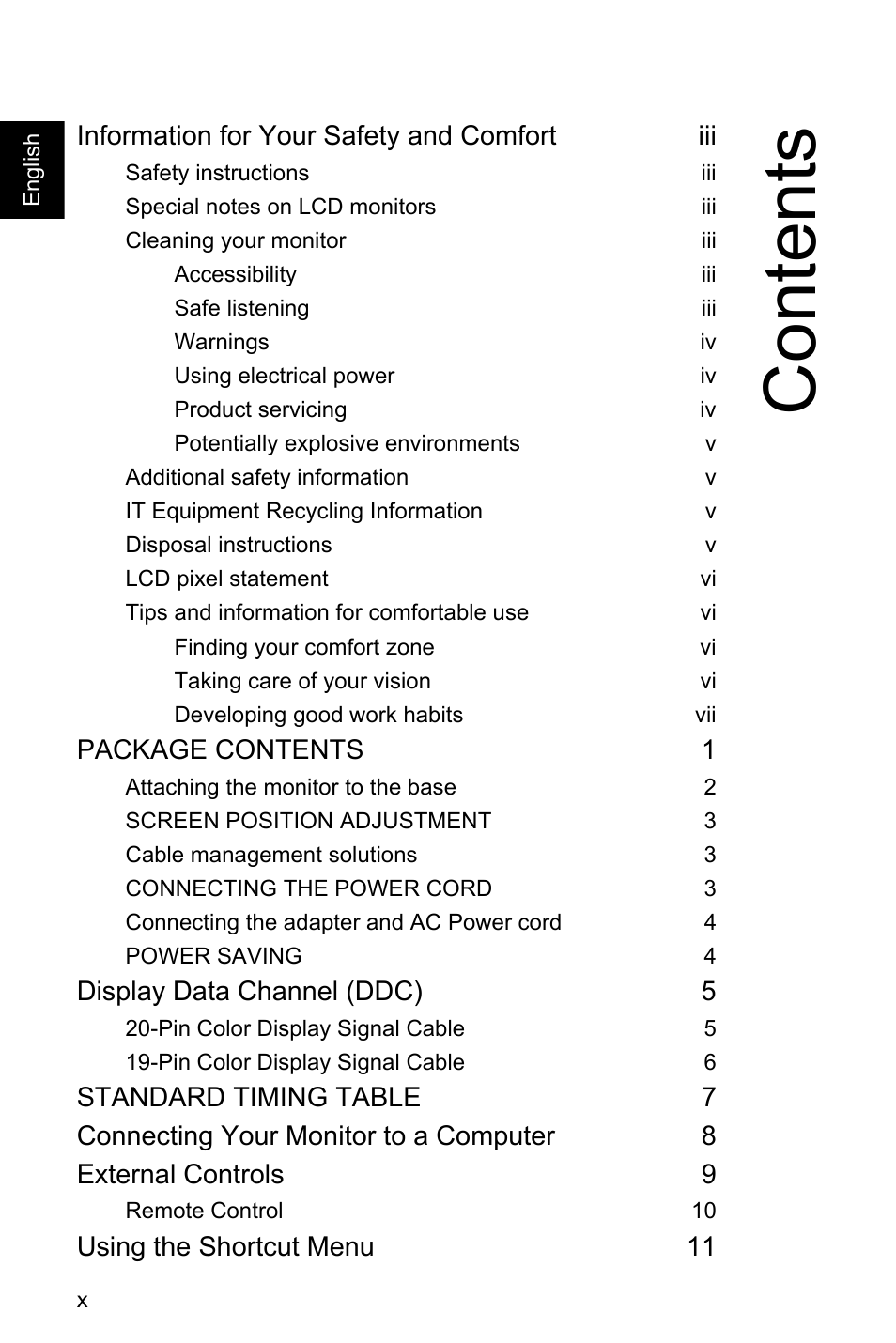 Acer EI491CR SBMIIIPHX 49" DFHD 144 Hz Curved Gaming Monitor User Manual | Page 10 / 32