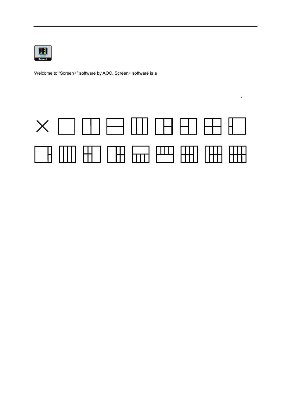 Screen | AOC I1601C 15.6" Portable Display User Manual | Page 14 / 19