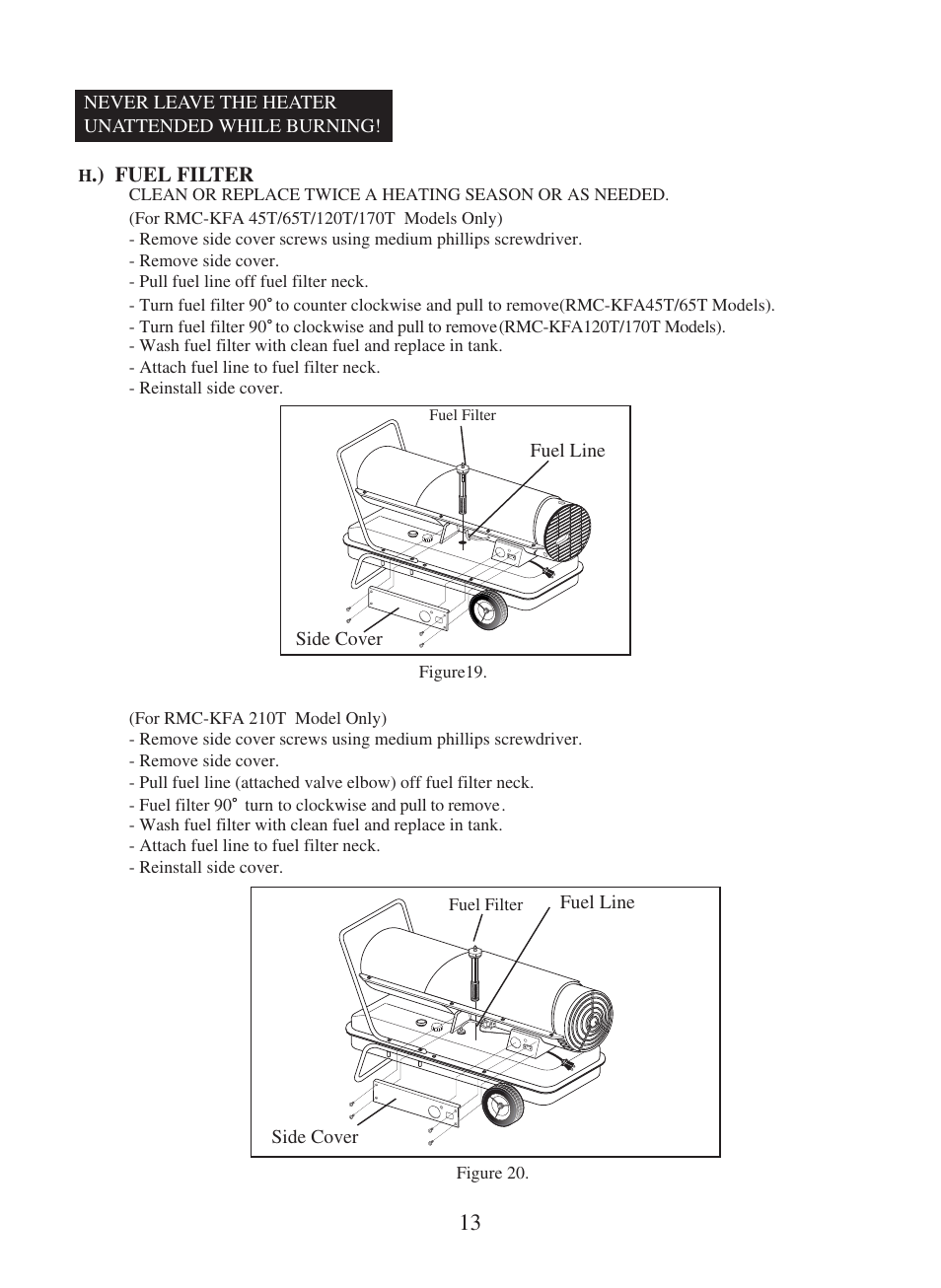 Dyna-Glo RMC-KFA210T User Manual | Page 14 / 28