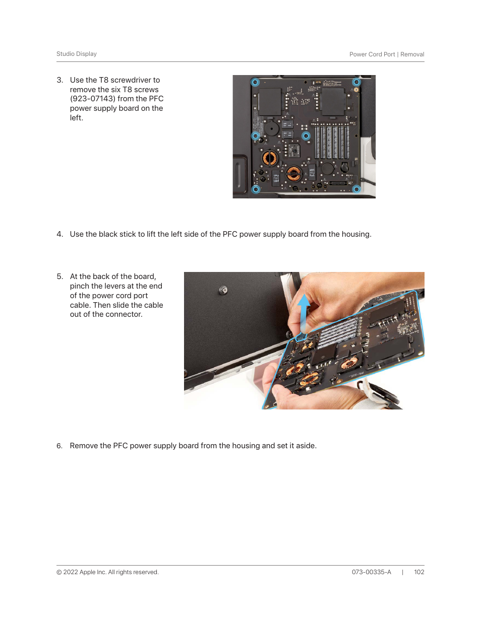 Apple 27" Studio Display (Nano-Texture Glass, Tilt Adjustable Stand) User Manual | Page 102 / 135
