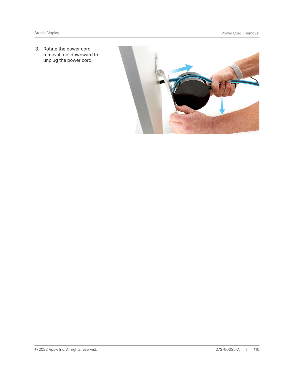 Apple 27" Studio Display (Nano-Texture Glass, Tilt Adjustable Stand) User Manual | Page 110 / 135