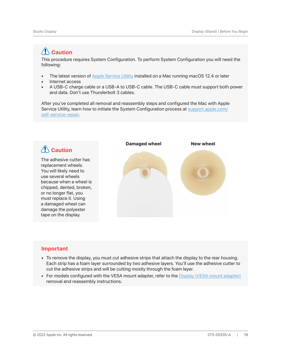 Apple 27" Studio Display (Nano-Texture Glass, Tilt Adjustable Stand) User Manual | Page 19 / 135