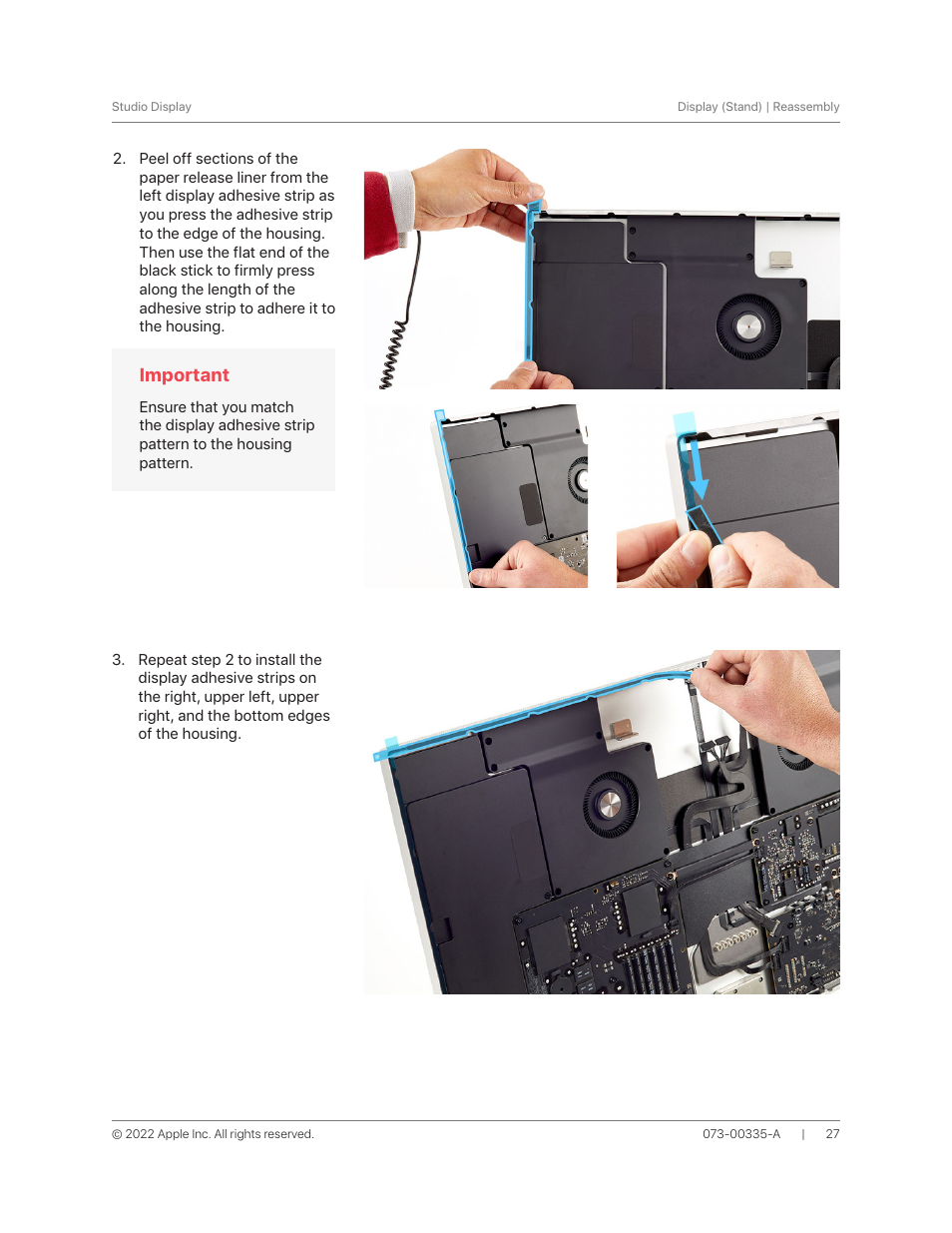 Apple 27" Studio Display (Nano-Texture Glass, Tilt Adjustable Stand) User Manual | Page 27 / 135