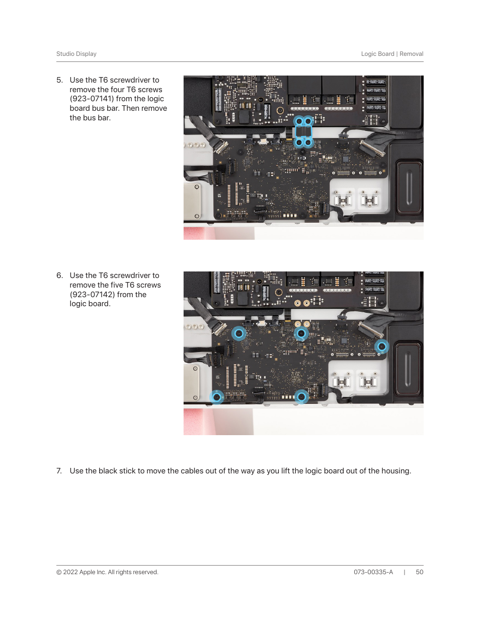Apple 27" Studio Display (Nano-Texture Glass, Tilt Adjustable Stand) User Manual | Page 50 / 135