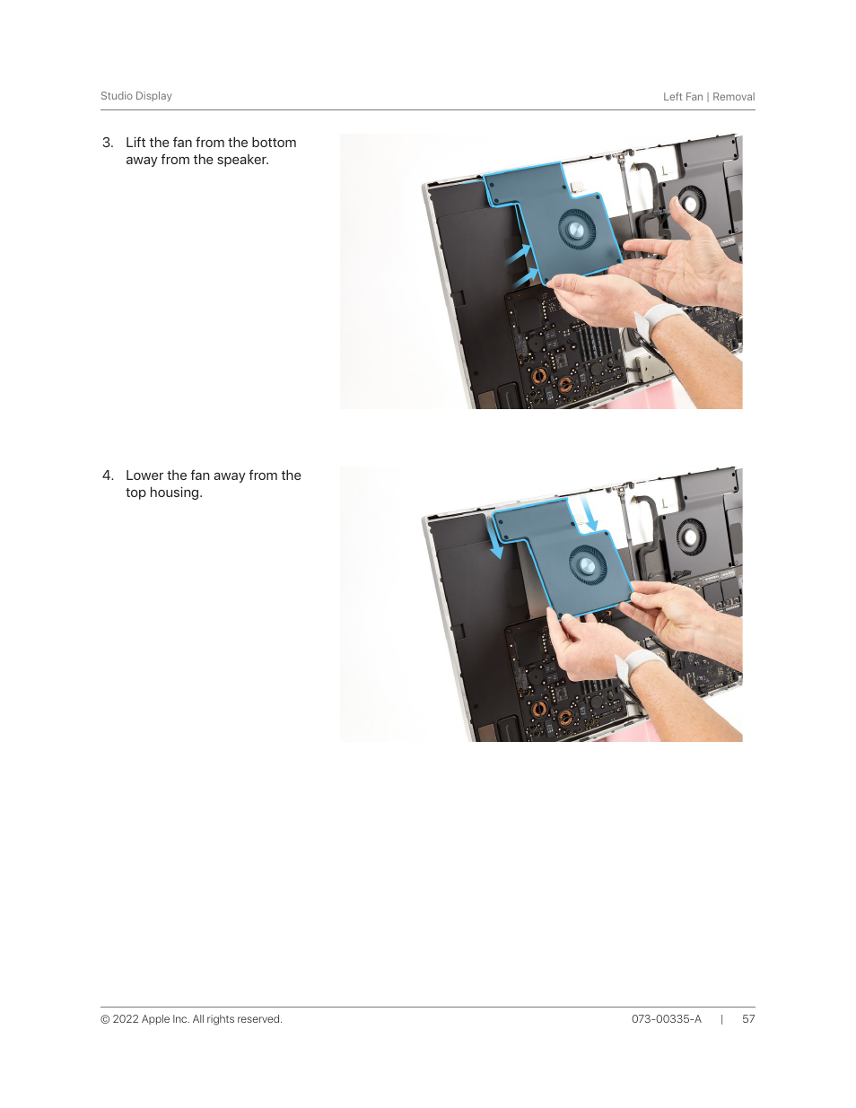 Apple 27" Studio Display (Nano-Texture Glass, Tilt Adjustable Stand) User Manual | Page 57 / 135