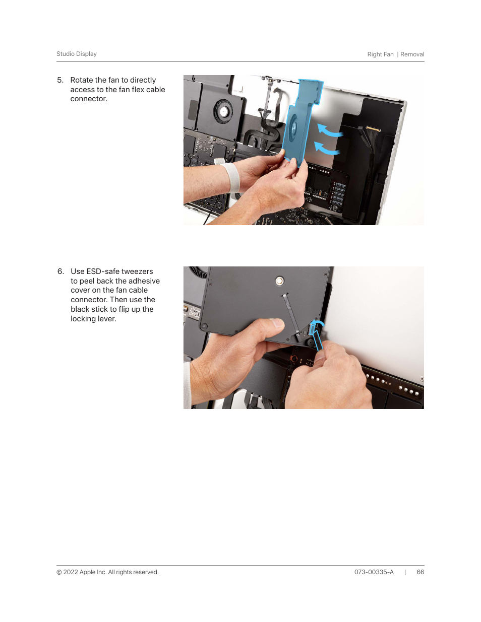 Apple 27" Studio Display (Nano-Texture Glass, Tilt Adjustable Stand) User Manual | Page 66 / 135