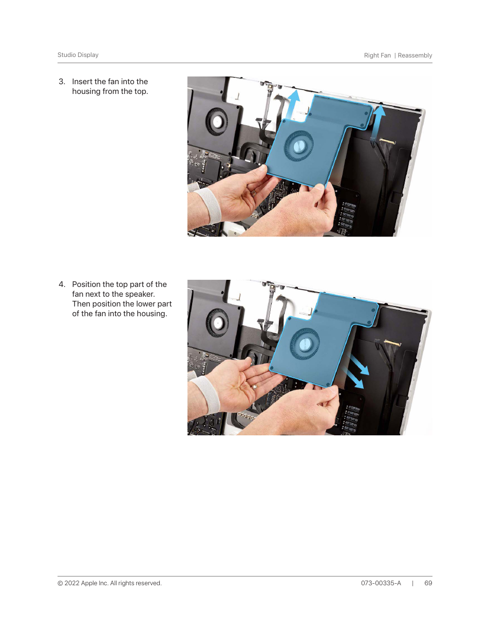 Apple 27" Studio Display (Nano-Texture Glass, Tilt Adjustable Stand) User Manual | Page 69 / 135