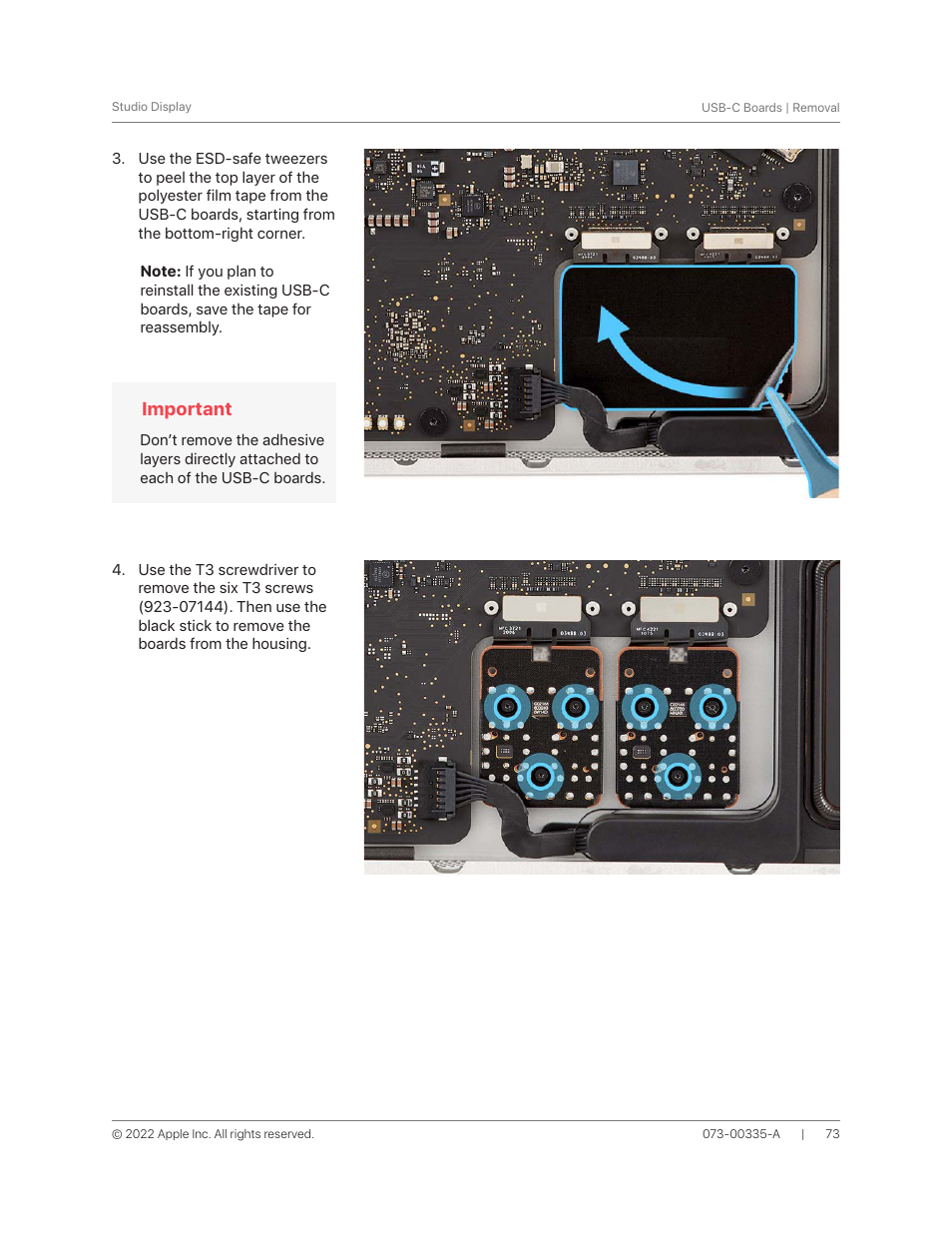 Apple 27" Studio Display (Nano-Texture Glass, Tilt Adjustable Stand) User Manual | Page 73 / 135