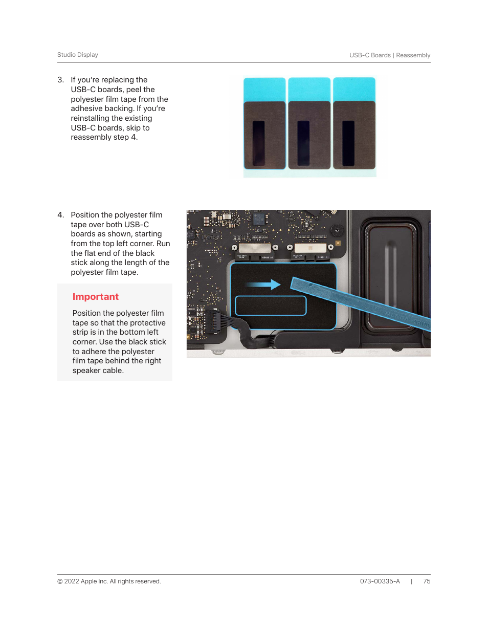 Apple 27" Studio Display (Nano-Texture Glass, Tilt Adjustable Stand) User Manual | Page 75 / 135