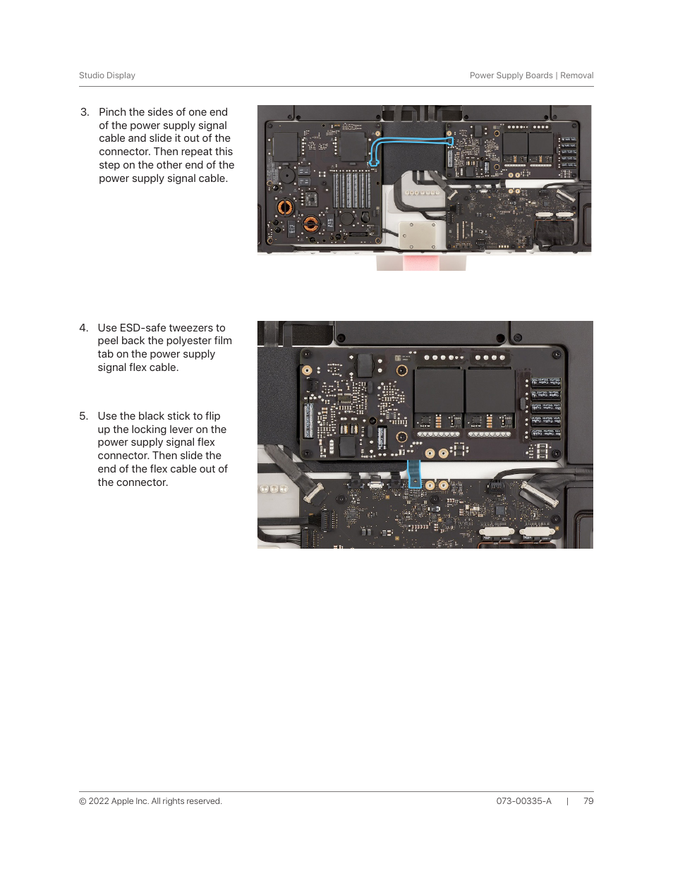 Apple 27" Studio Display (Nano-Texture Glass, Tilt Adjustable Stand) User Manual | Page 79 / 135